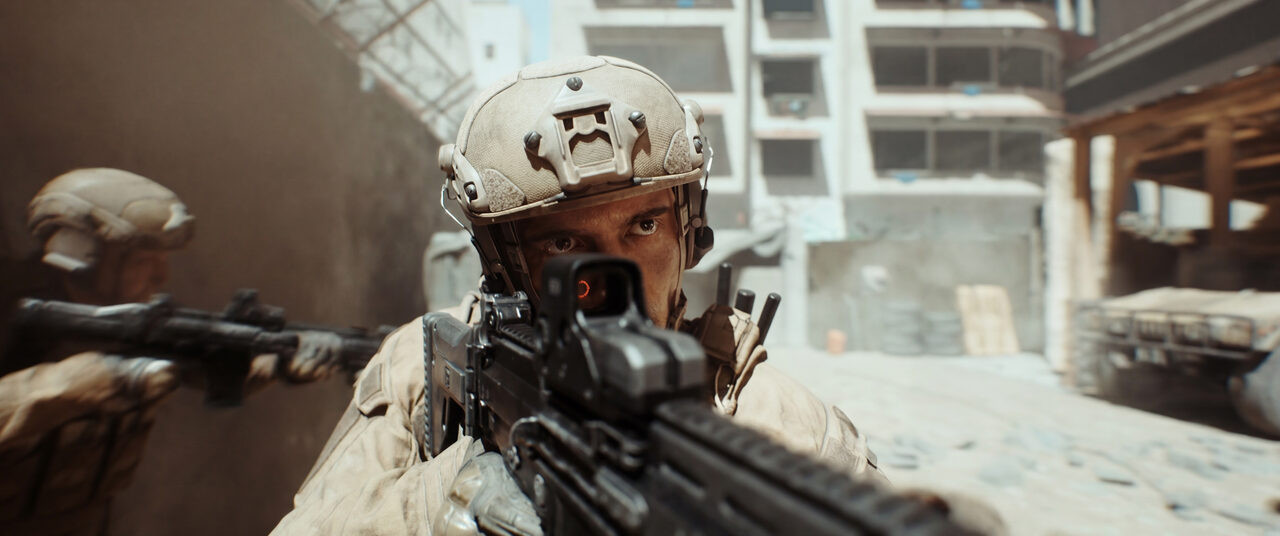 Battlefield-inspired soldier rendering in Unreal Engine
